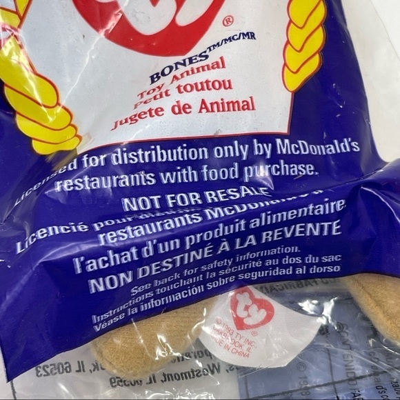 TY McDonald's Happy Meal Teenie Beanies Vintage 1993 - Picture 10 of 14